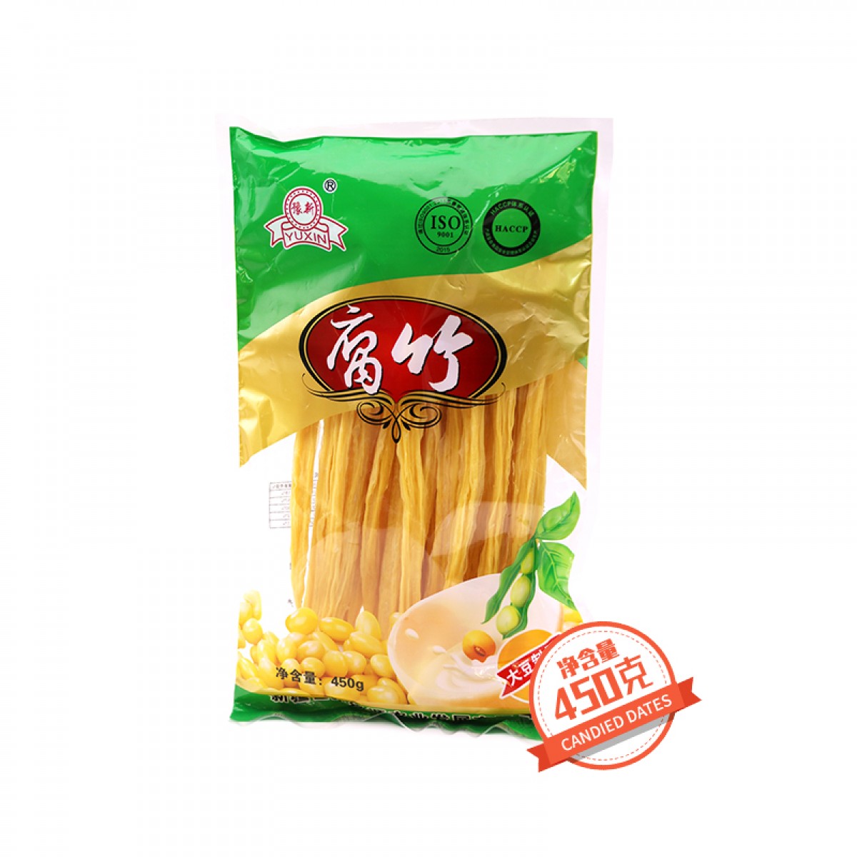 世纪绿源 腐竹 豆制品 450g×15包