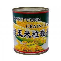 美戈新疆罐头食品甜玉米粒罐头425g/罐×24罐