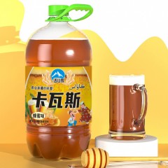 新疆 疆艺厨 卡瓦斯1.25L*2瓶 蜂蜜原味 哈密瓜果味 两种口味可选