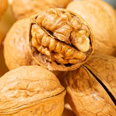 疆果乐烤核桃草本味大果薄皮核桃新疆特产休闲零食坚果炒货360g/袋