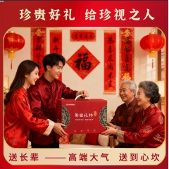 新疆干果奶制品礼盒15种不同干果坚果奶制品零食随意搭配全国包邮精美礼盒