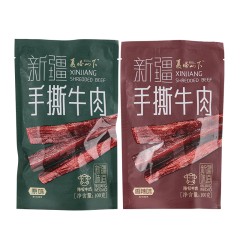 新疆夏塔山下正宗褐牛牛肉 牛肉干100g*3袋