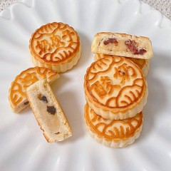 新疆夏贝尔奶皮子酸奶月饼礼盒320g*2盒