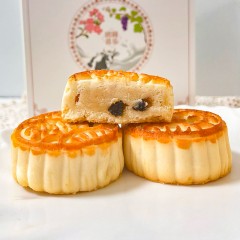新疆夏贝尔奶皮子酸奶月饼礼盒320g*2盒