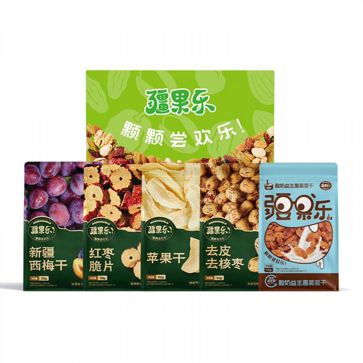 疆果乐花好月圆·臻味组合750g中秋坚果礼盒