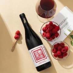 唐古莱新疆伊犁甜型树莓原浆酒750ml*1支