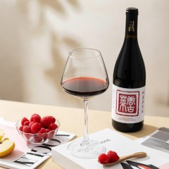 唐古莱新疆伊犁甜型树莓原浆酒750ml*1支