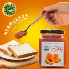 新疆特产伊犁杏子酱果乐祥水果佐餐碎果泥家用256g瓶装早餐伴侣