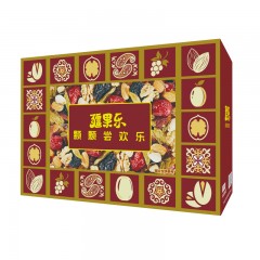 疆果乐新春限定欢喜礼盒精致礼盒坚果干果混合搭配1495g/盒