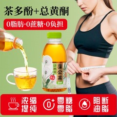 冰雪棘新疆蒲公英沙棘茶450ml*6瓶原叶冷萃茶0糖0脂降茶无糖茶