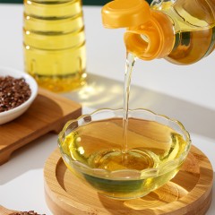 新疆塔城绿洲果实亚麻籽油400ml体验装 新疆特产食用油 包邮