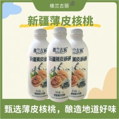 新疆薄皮核桃植物蛋白饮料楼兰古丽 1L分享装