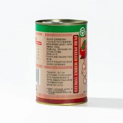 26年新货新疆特产番茄域上开心去皮整番茄罐头425g*3罐装家用番茄罐头