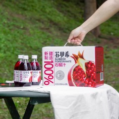 新疆苏贝希100%石榴汁300ml×6瓶装