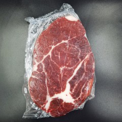 三疆牧羊新疆生鲜牛肉2kg上脑牛排5~7片家庭装
