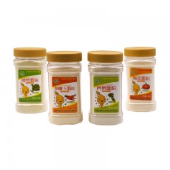 新疆温泉特产可延岭蔬菜面粉罐装礼盒4种不同蔬菜成分