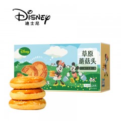 哎呦喂迪士尼草原蘑菇头手工鲜牛乳酥小馕 120g/盒×4盒