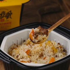 新疆自热抓饭速食方便米饭大份量420g*2盒